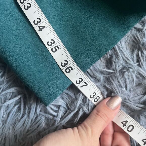 Bevza Teal Green Mini Dress Size S - Picture 4 of 6